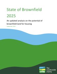 State of brownfield 2025. An updated analysis on the potential of brownfield land for housing