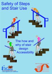 Safety of steps and stair use - the how and why of stair design accessibility (revised 2005)