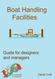 Boat handling facilities. Guide for designers and managers