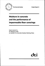 Moisture in concrete and the performance of impermeable floor coverings