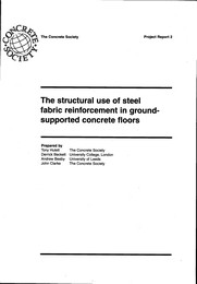 Structural use of steel fabric reinforcement in ground-supported concrete floors