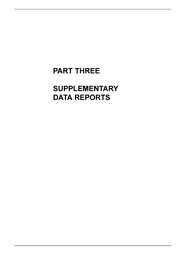 Enhancing reinforced concrete durability: Guidance on selecting measures for minimising the risk of corrosion of reinforcement in concrete: Part 3 Supplementary data reports