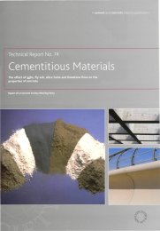 Cementitious materials: the effect of ggbs, fly ash, silica fume and limestone fines on the properties of concrete