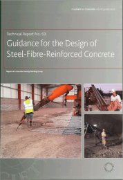 Guidance for the design of steel-fibre-reinforced concrete (includes amendment No. 1 Oct 2007)