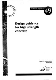 Design guidance for high strength concrete (includes amendment No. 3, May 2013 (incorporating amendments 1 and 2))