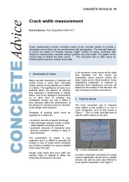 Crack width measurement