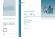 Placing and compacting