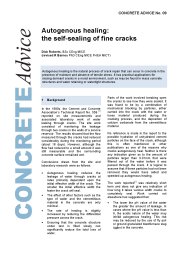 Autogenous healing: the self-sealing of fine cracks