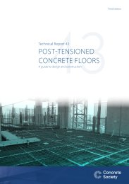 Post-tensioned concrete floors. A guide to design and construction. Third edition