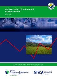 Northern Ireland environmental statistics report. May 2019