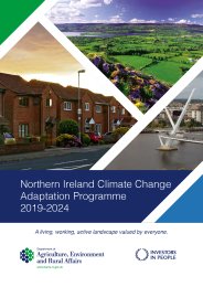 Northern Ireland climate change adaptation programme 2019-2024