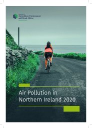Air pollution in Northern Ireland 2020