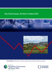 Key rural issues, Northern Ireland 2021