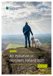 Air pollution in Northern Ireland 2021