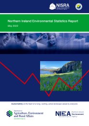 Northern Ireland environmental statistics report. May 2023