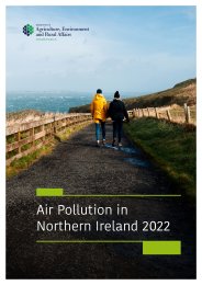 Air pollution in Northern Ireland 2022