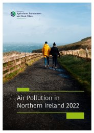 Air pollution in Northern Ireland 2022