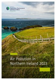 Air pollution in Northern Ireland 2023