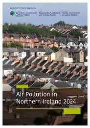 Air pollution in Northern Ireland 2024