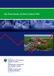 Key rural issues, Northern Ireland 2025