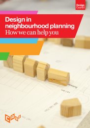 Design in neighbourhood planning - how we can help you