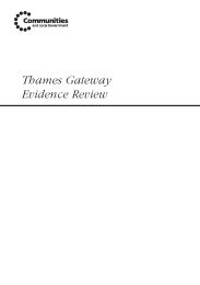 Thames Gateway evidence review