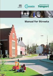 Manual for streets