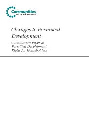 Changes to permitted development - consultation paper 2: permitted development rights for householders