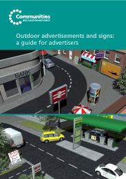 Outdoor advertisements and signs - a guide for advertisers