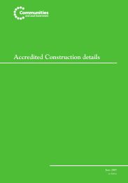 Accredited construction details