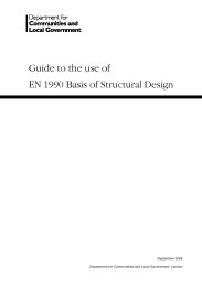 Guide to the use of EN 1990 Basis of structural design