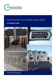 Improving public access to better quality toilets - a strategic guide