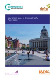 Councillors' guide to creating quality public spaces