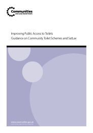 Improving public access to toilets - guidance on community toilet schemes and SatLav