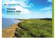 Thames Estuary path - survey 2008