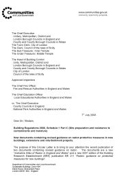 Building Regulations 2000, Schedule 1 Part C (Site preparation and resistance to contaminants and moisture): New documents containing revised guidance on radon protective measures in new buildings, extensions and refurbishment projects