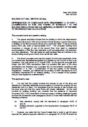 L1 (conservation of fuel and power) - the need to provide SAP 2005 regulations calculations