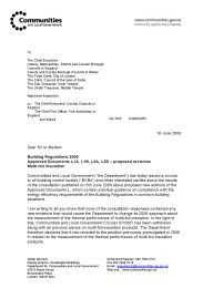 Building Regulations 2000. Approved documents L1A, L1B, L2A, L2B - proposed revisions. Multi-foil insulation (divisional letter 18 June 2009)