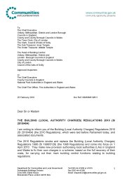 Building (local authority charges) regulations 2010. (SI 2010/404)