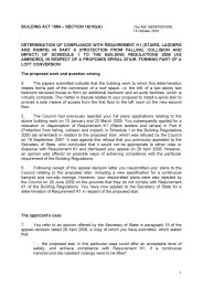 K1 (Stairs, ladders and ramps) in Part K (Protection from falling, collision and impact) of Schedule 1 to the Building Regulations 2000 (as amended), in respect of a proposed spiral stair, forming part of a loft conversion