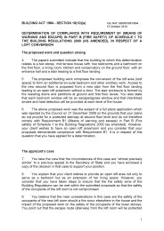 B1 (means of warning and escape) in Part B (Fire safety) of Schedule 1 to the Building Regulations 2000 (as amended), in respect of a loft conversion