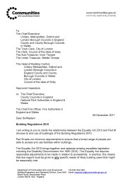 Building regulations 2010