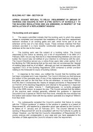 B1 (means of warning and escape) in Part B (fire safety) of Schedule 1 to the Building regulations 2000 (as amended), in respect of the installation of a replacement window