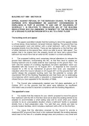 M4 (sanitary conveniences in dwellings) in Part M (access to and use of buildings) of Schedule 1, in relation to Regulation 4(3) of the Building regulations 2010 (as amended), in respect of the relocation of a ground floor bathroom with a WC to a first floor