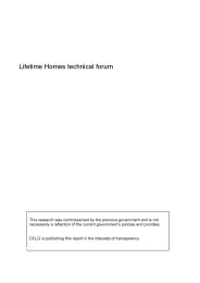 Lifetime homes technical forum