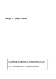 Design of Lifetime homes
