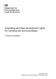 Extending permitted development rights for homeowners and businesses - technical consultation