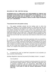 B1 (means and warning of escape) in Part B (fire safety) of Schedule 1 to the Building Regulations 2010, in respect of the erection of a 2 storey side and rear extension, single storey rear extension and loft conversion