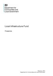 Local infrastructure fund - prospectus