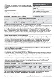 Increasing the fees for entering Energy performance certificates and related documents onto the Energy performance certificate registers